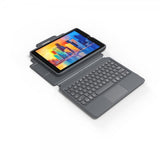 ZAGG iPad 10.2 -suojakuori näppäimistöllä, Pro Keys with Trackpad, pohjoismainen, musta/harmaa