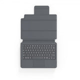 ZAGG iPad 10.2 -suojakuori näppäimistöllä, Pro Keys with Trackpad, pohjoismainen, musta/harmaa