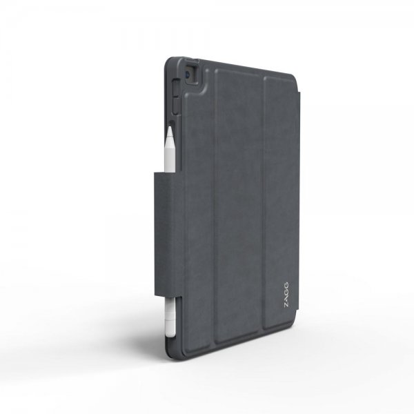 ZAGG iPad 10.2 -suojakuori näppäimistöllä, Pro Keys with Trackpad, pohjoismainen, musta/harmaa