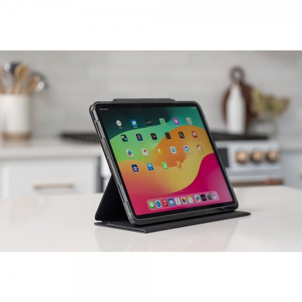 ZAGG iPad Pro 13 (M4/M5) -kotelo näppäimistöllä Pro Keys 2 Nordic Layout, musta