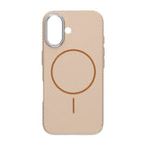 iPhone 16 Kuori Hiilikuitukuvio MagSafe Kulta