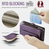 CaseMe iPhone 12/iPhone 12 Pro -kotelo C36 Series Violetti
