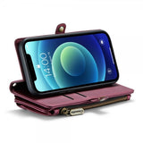 CaseMe iPhone 12/iPhone 12 Pro Kotelo C36 Series Punainen