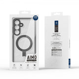 Dux Ducis Samsung Galaxy S25 Kuori Aimo Series MagSafe Jalusta Musta