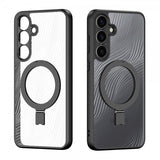 Dux Ducis Samsung Galaxy S25 Plus Kuori Aimo Series MagSafe Jalusta Musta