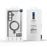 Dux Ducis Samsung Galaxy S25 Plus Kuori Aimo Series MagSafe Jalusta Musta