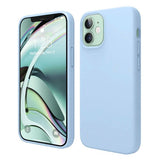 Rvelon iPhone 12/iPhone 12 Pro Silikonikuori MagSafe Sininen