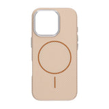 iPhone 16 Pro Kuori Hiilikuitukuvio MagSafe Kulta