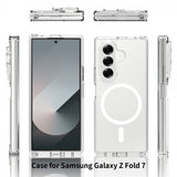 Nordic Covers Samsung Galaxy Z Fold 7 Kuoret Feather Series MagSafe Läpinäkyvä