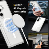 Nordic Covers Samsung Galaxy Z Fold 7 Kuoret Feather Series MagSafe Läpinäkyvä