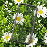 Pela iPhone 7/8/SE kuori Eco Friendly Clear musta