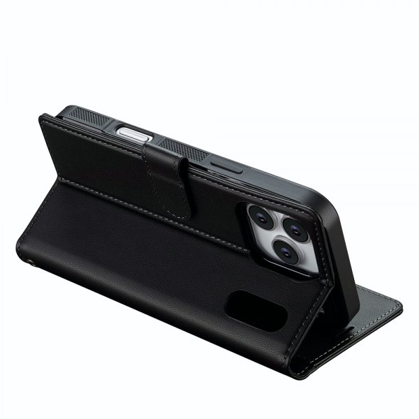 Nordic Covers iPhone 17 Pro -kotelo irrotettavalla MagSafe-kuorella, Raven Black