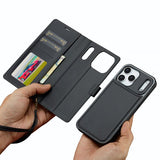 Nordic Covers iPhone 17 Pro Max -kotelo irrotettavalla MagSafe-kuorella, Raven Black