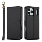 Nordic Covers iPhone 17 Pro Max -kotelo irrotettavalla MagSafe-kuorella, Raven Black