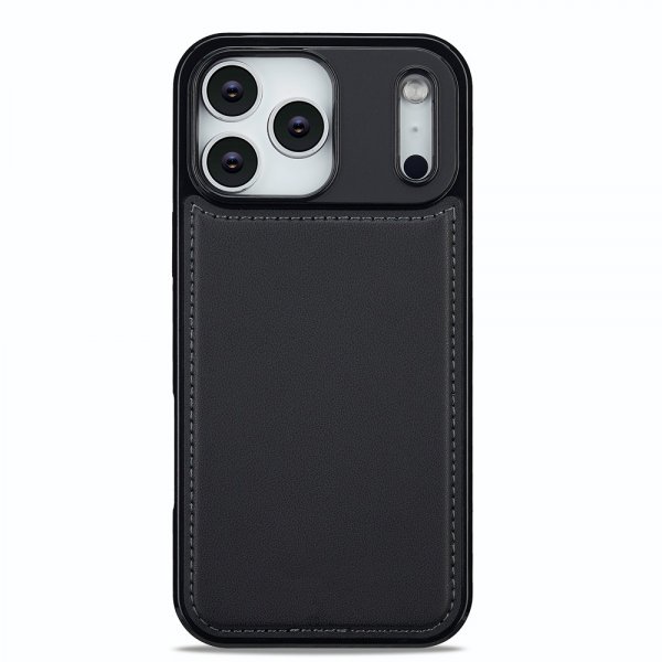 Nordic Covers iPhone 17 Pro Max -kotelo irrotettavalla MagSafe-kuorella, Raven Black