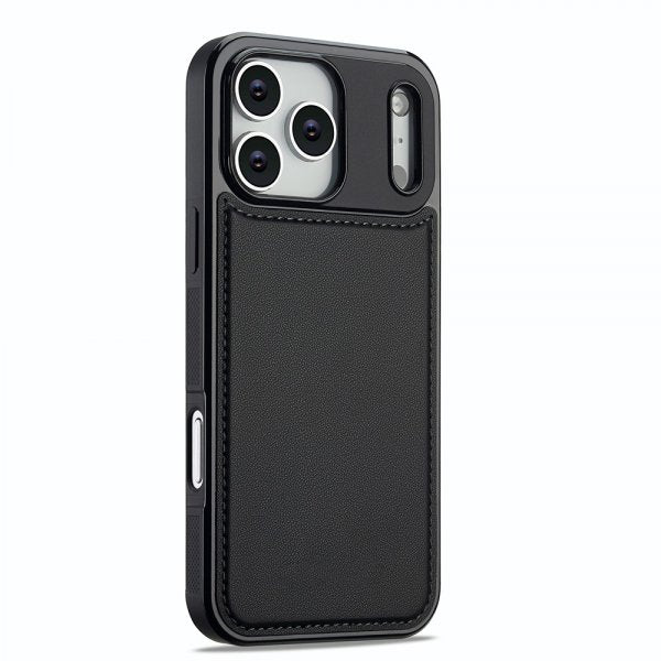 Nordic Covers iPhone 17 Pro Max -kotelo irrotettavalla MagSafe-kuorella, Raven Black