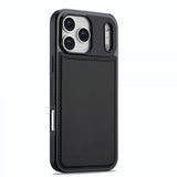 Nordic Covers iPhone 17 Pro Max -kotelo irrotettavalla MagSafe-kuorella, Raven Black