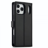 Nordic Covers iPhone 17 Pro Max -kotelo irrotettavalla MagSafe-kuorella, Raven Black