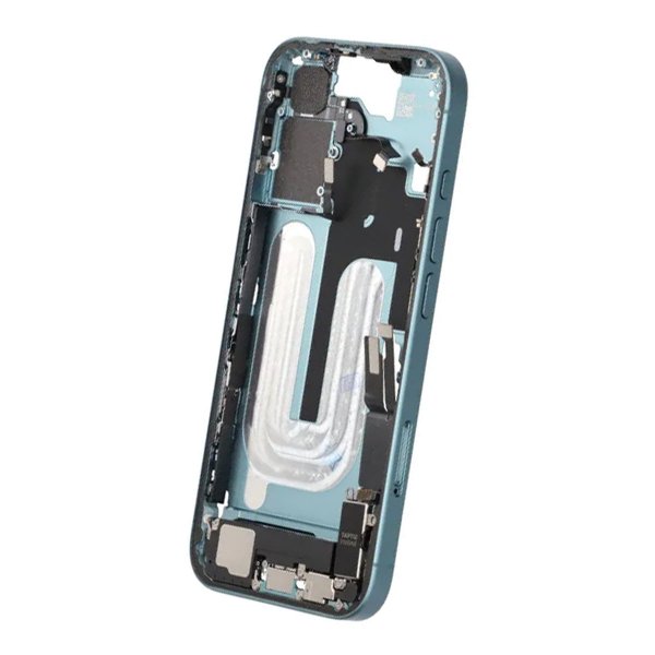 Keskikehys pikkutarvikkeineen iPhone 16 - Vihreä OEM