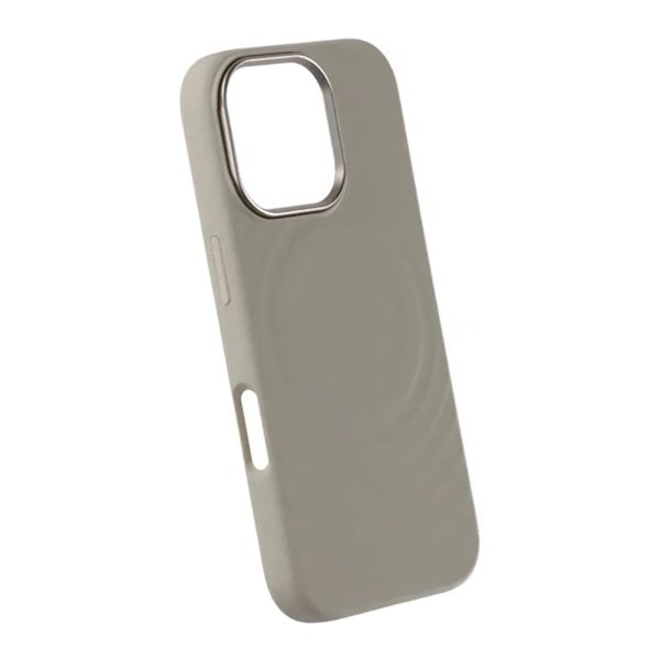 iPhone 17 kuori silikoni MagSafe beige