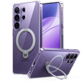 Torras Samsung Galaxy S26 Ultra Kuori Ostand Q3 Spin Kirkas