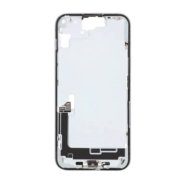 Keskirunko pikkutarvikkeineen iPhone 15 Plus - Puhelin – Sininen OEM