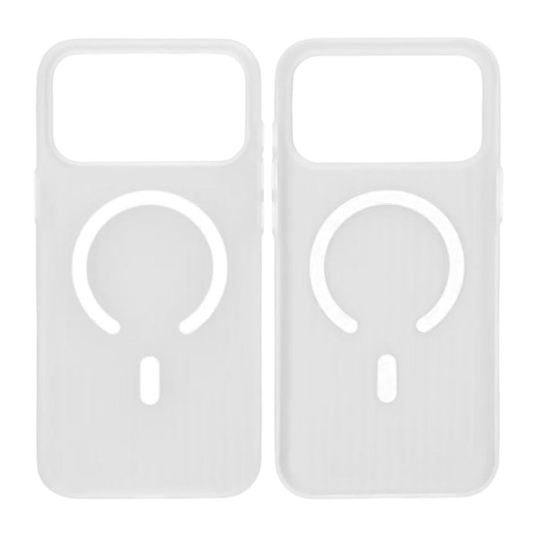 iPhone 17 Pro Kotelo Aaltopahvi MagSafe Valkoinen