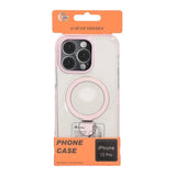 iPhone 15 Pro Kuoret Rengasjalusta MagSafe Pinkki