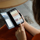 Twelve South iPhone 12/12 Pro -kotelo BookBook MagSafe Musta