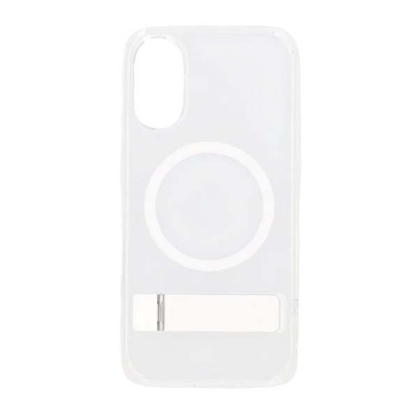Rvelon iPhone 17 -kotelo jalustalla MagSafe Läpinäkyvä