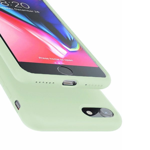 Rvelon iPhone 7/8/SE Suojakuori Silikoni Vihreä