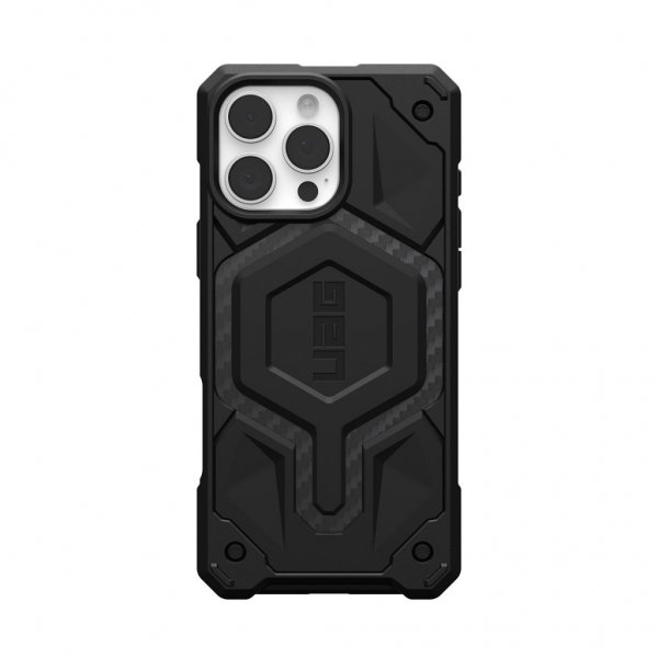 Urban Armor Gear (UAG) iPhone 16 Pro Max -suojakuori Monarch Pro MagSafe Carbon Fiber