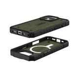 Urban Armor Gear (UAG) iPhone 16 Pro -suojakuori Pathfinder MagSafe Olive Drab
