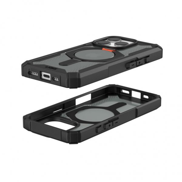 Urban Armor Gear (UAG) iPhone 16 Pro Plasma XTE MagSafe -suojakuori, musta/oranssi