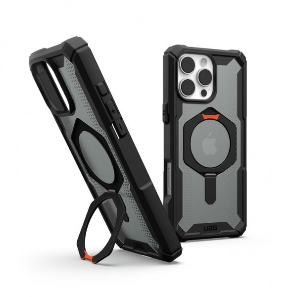 Urban Armor Gear (UAG) iPhone 16 Pro Max -suojakuori Plasma XTE MagSafe musta oranssi