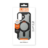 Urban Armor Gear (UAG) iPhone 16 -suojakuori Plasma XTE MagSafe, musta/oranssi