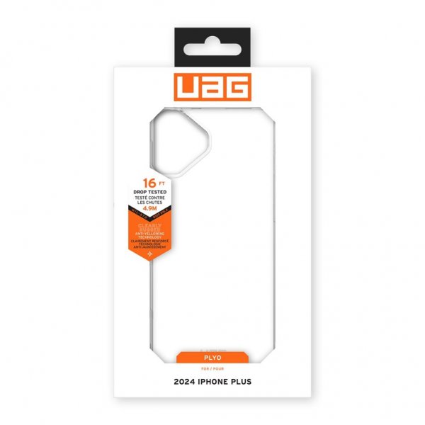 Urban Armor Gear (UAG) iPhone 16 Plus Kuori Plyo Ice