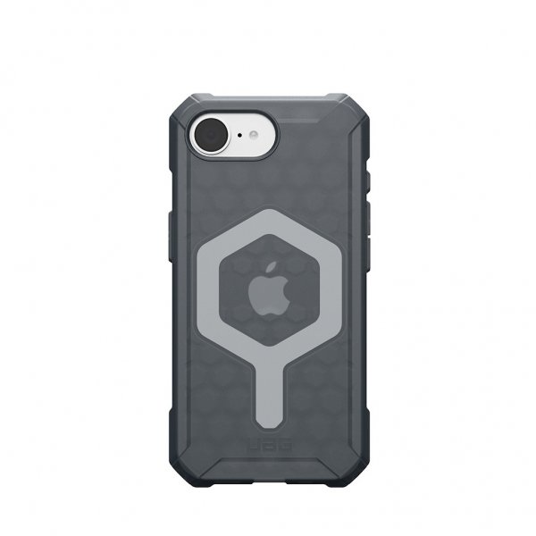 Urban Armor Gear (UAG) iPhone 16/17 -kuori Essential Armor MagSafe Ash