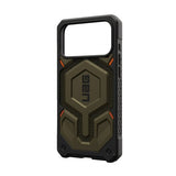 Urban Armor Gear (UAG) iPhone 17 Pro Max -kuori Monarch Pro Kevlar MagSafe Element Green