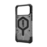 Urban Armor Gear (UAG) iPhone 17 Pro Max -kuori Pathfinder Clear MagSafe Ash Black