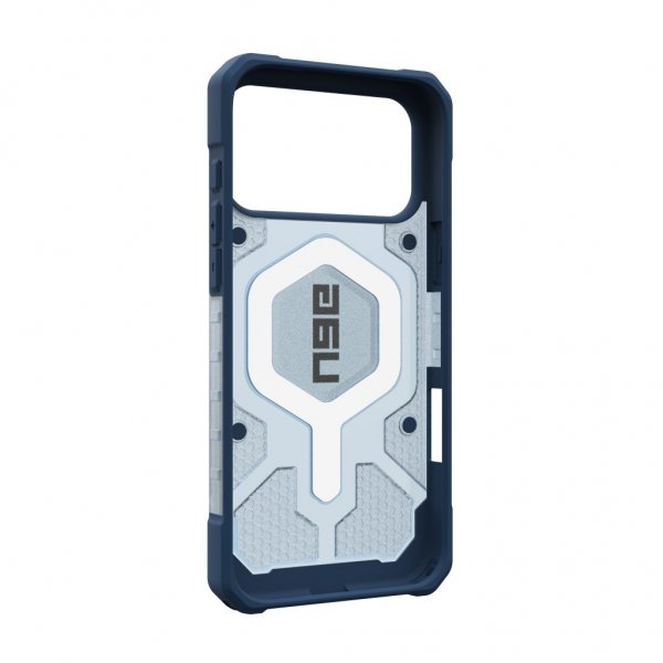 Urban Armor Gear (UAG) iPhone 17 Pro Max -kuori Pathfinder Clear + sininen kaulanauha
