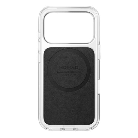 Nomad iPhone 17 Pro/iPhone 18 Pro Kuori kirkas nahkakotelo Saddle