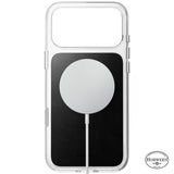 Nomad iPhone 17 Pro Max/iPhone 18 Pro Max Kuori kirkas nahkakuori Musta