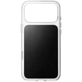 Nomad iPhone 17 Pro Max/iPhone 18 Pro Max Kuori kirkas nahkakuori Musta