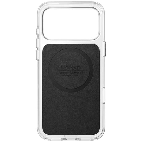 Nomad iPhone 17 Pro Max/iPhone 18 Pro Max Kuori kirkas nahkakotelo Saddle