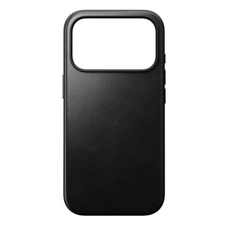 Nomad iPhone 17 Pro/iPhone 18 Pro Kuori Modern Leather Case Horween Musta