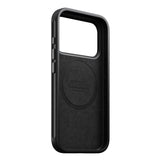 Nomad iPhone 17 Pro/iPhone 18 Pro Kuori Modern Leather Case Horween Musta