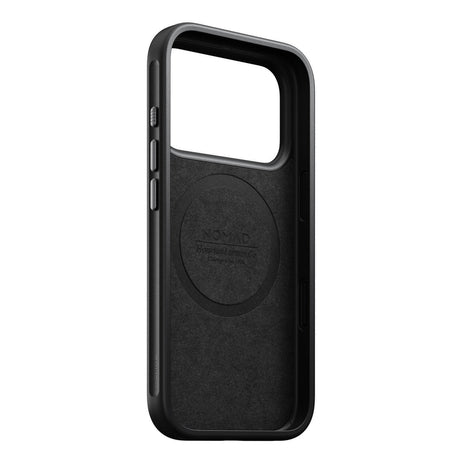 Nomad iPhone 17 Pro/iPhone 18 Pro Kuori Modern Leather Case Horween Musta