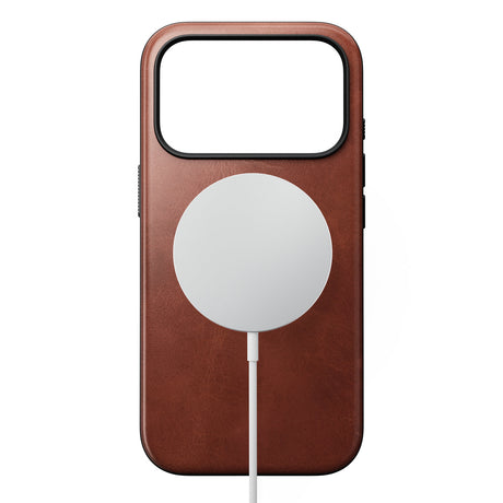 Nomad iPhone 17 Pro/iPhone 18 Pro Kuori Modern-nahkakotelo Horween Olde Dublin