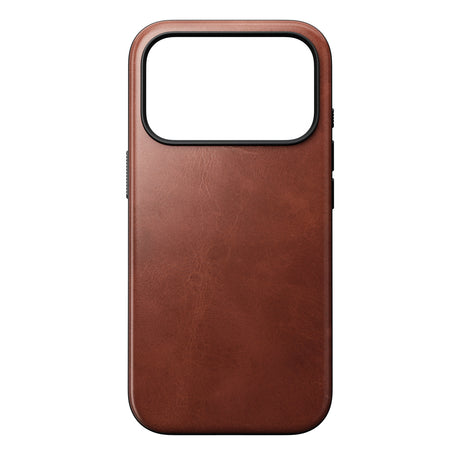 Nomad iPhone 17 Pro/iPhone 18 Pro Kuori Modern-nahkakotelo Horween Olde Dublin